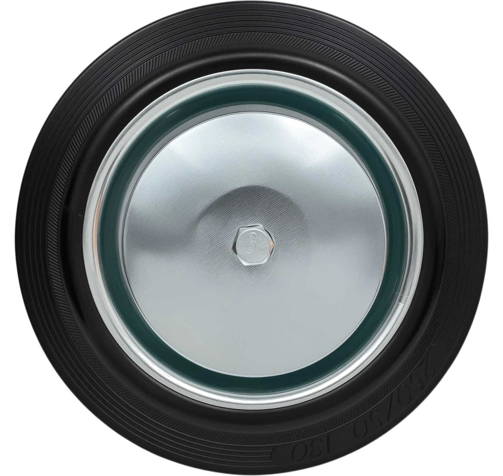 Industrial wheel without bracket 250 mm, rubber/steel G-04-09-08