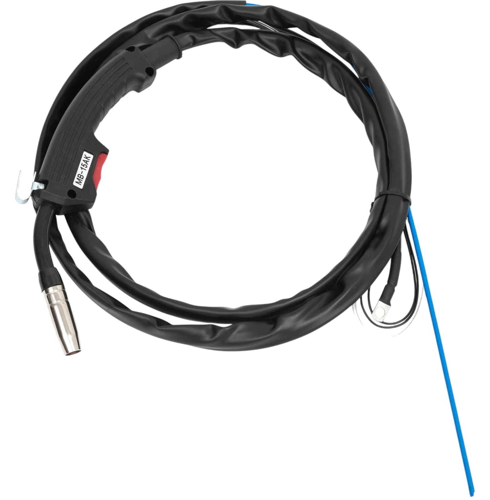 MIG torch 15AK, 2.5 m, with valve GG-830GS