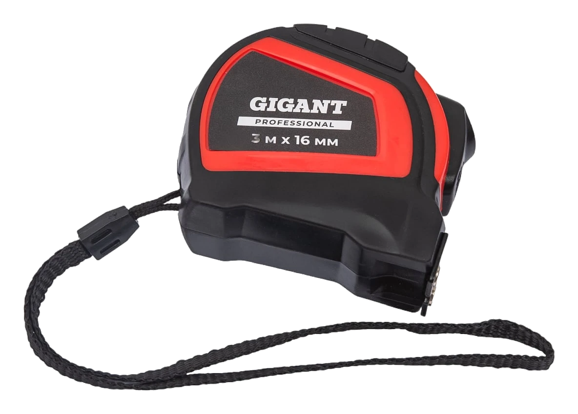 Professional measuring tape 3 m x 16 mm, with auto-lock GPGW-01