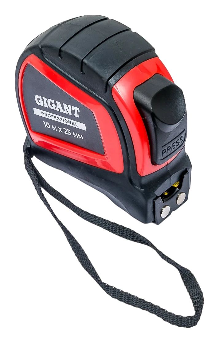 Professional measuring tape 10 m x 25 mm, with auto-lock GPGW-05