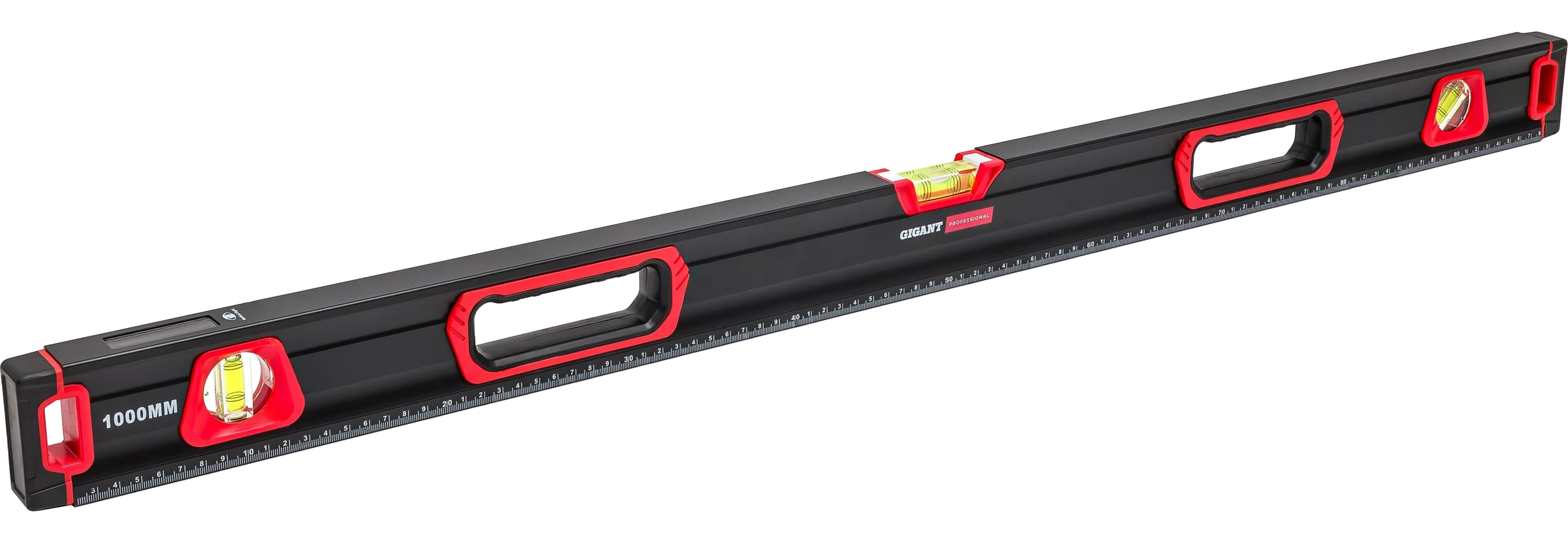 Aluminum magnetic spirit level Professional, 1000 mm, 3 vials GPGW-100-2