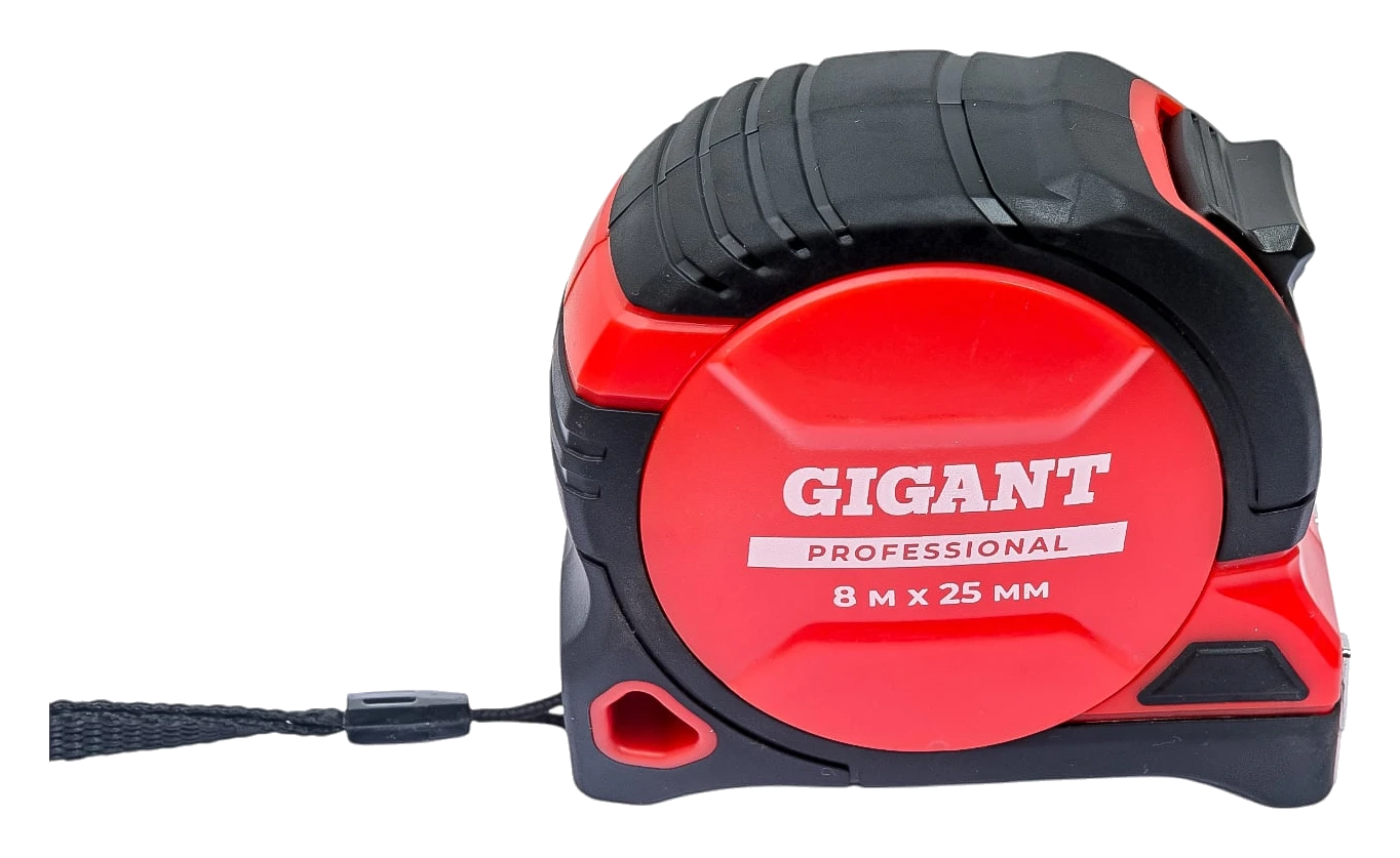 Professional measuring tape 8 m x 25 mm, with magnetic hook GPGW-12
