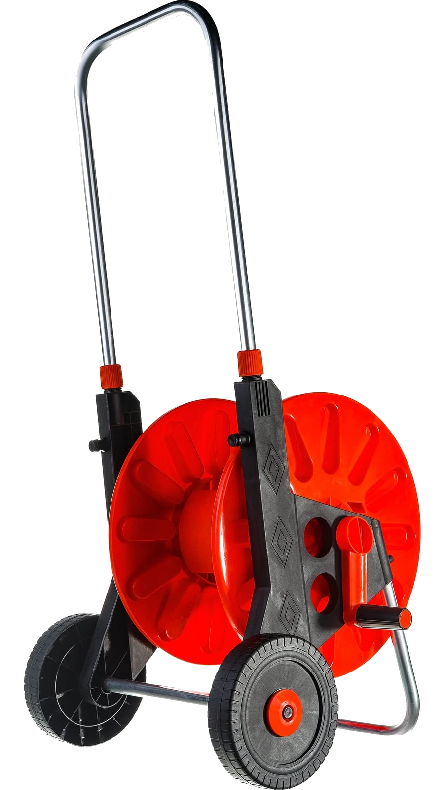 Hose reel with handle on wheels GR-04