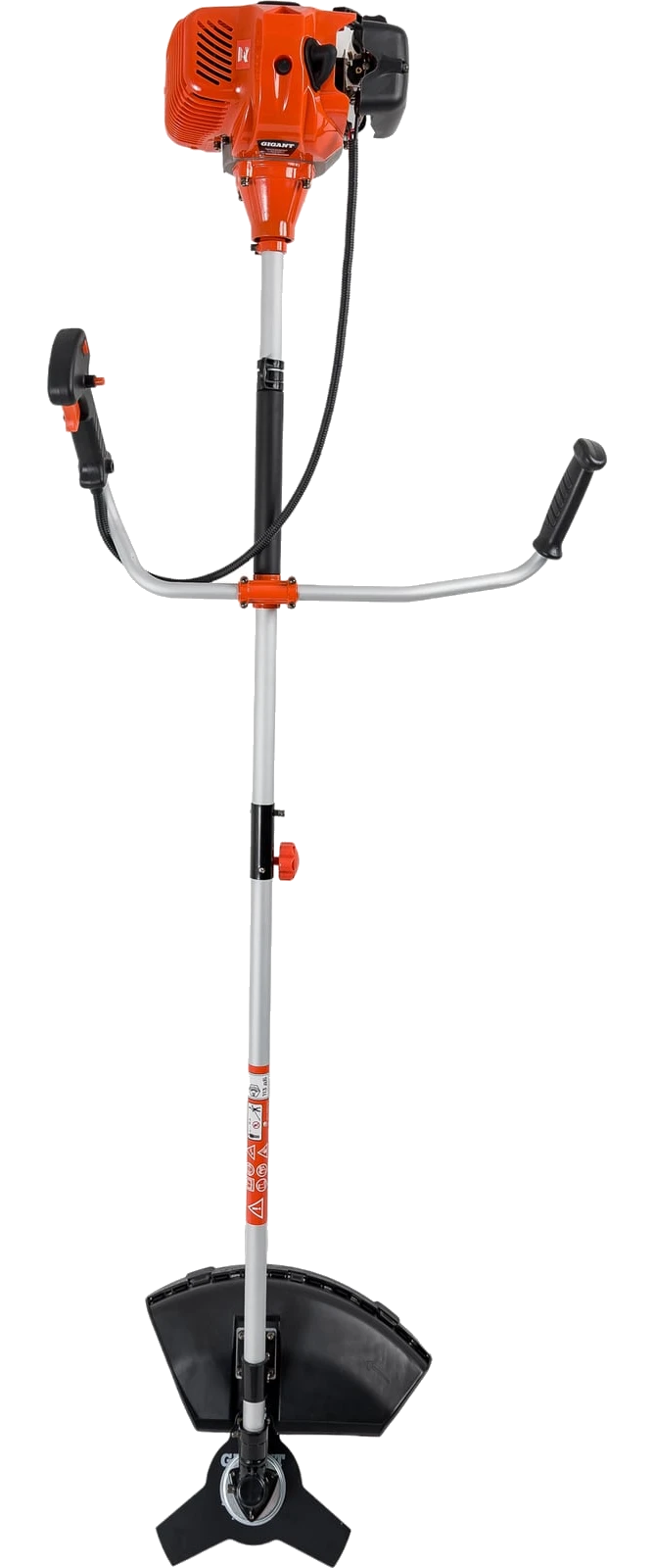Gasoline trimmer, 2-stroke, 3.3 hp, line/blade, shoulder strap GSAF-18