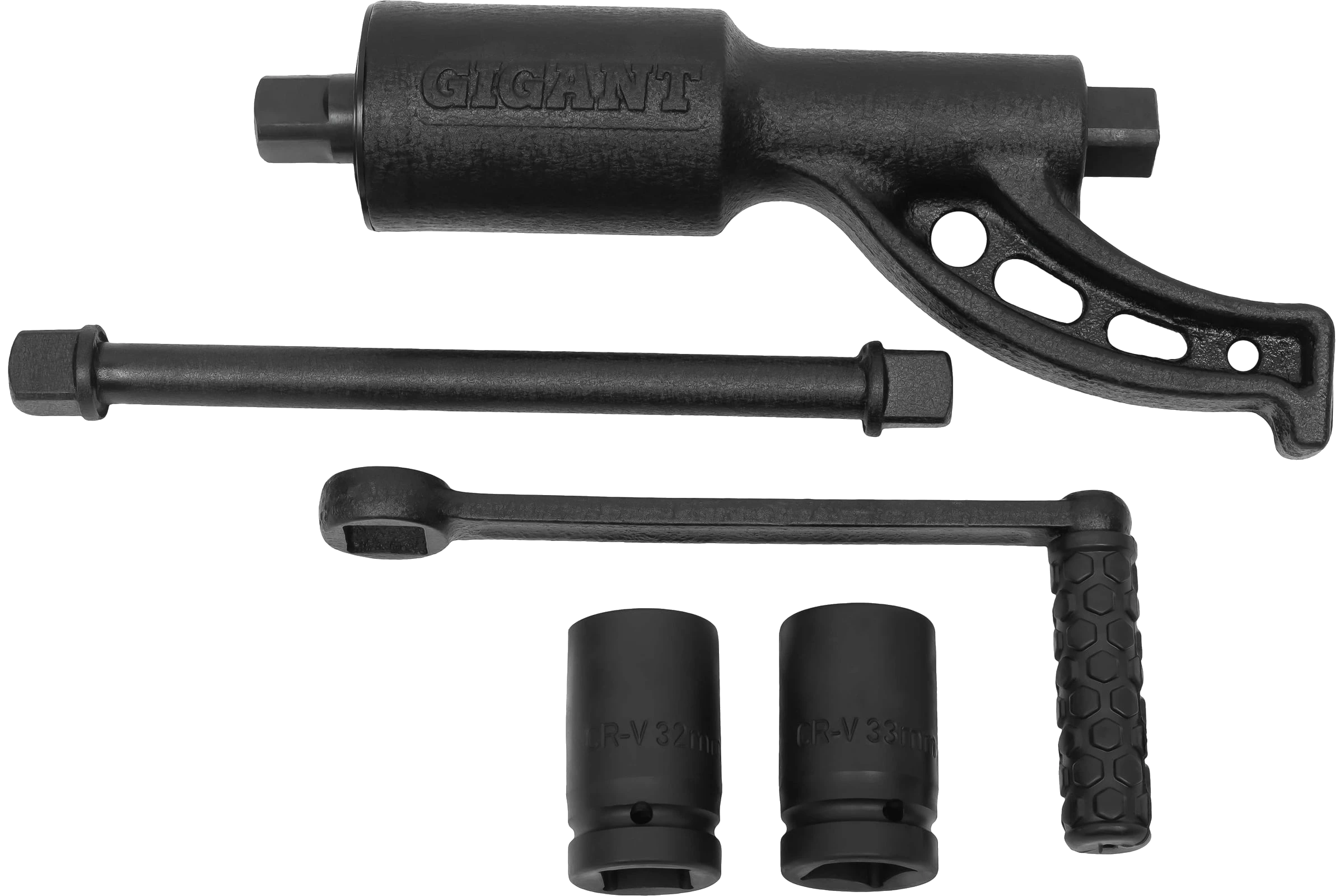 Mechanical torque multiplier, extended 32x33, 6400 Nm, 1:64 gear ratio GTQM-3