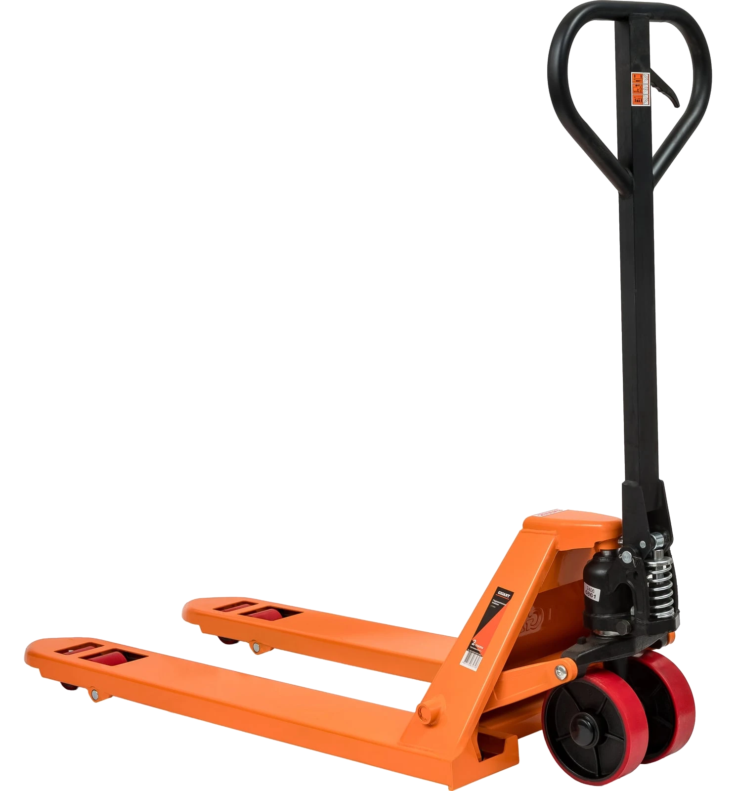 Hydraulic pallet truck 1150x550 mm, polyurethane wheels, 2 t JHPT2000-1150-PO