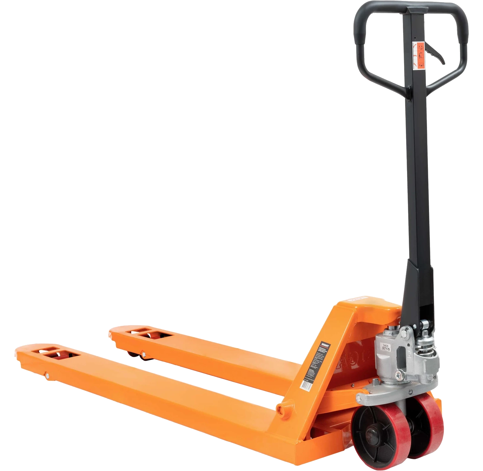 Hydraulic pallet truck 1500x550 mm, polyurethane wheels JHPT2500-1500-PO