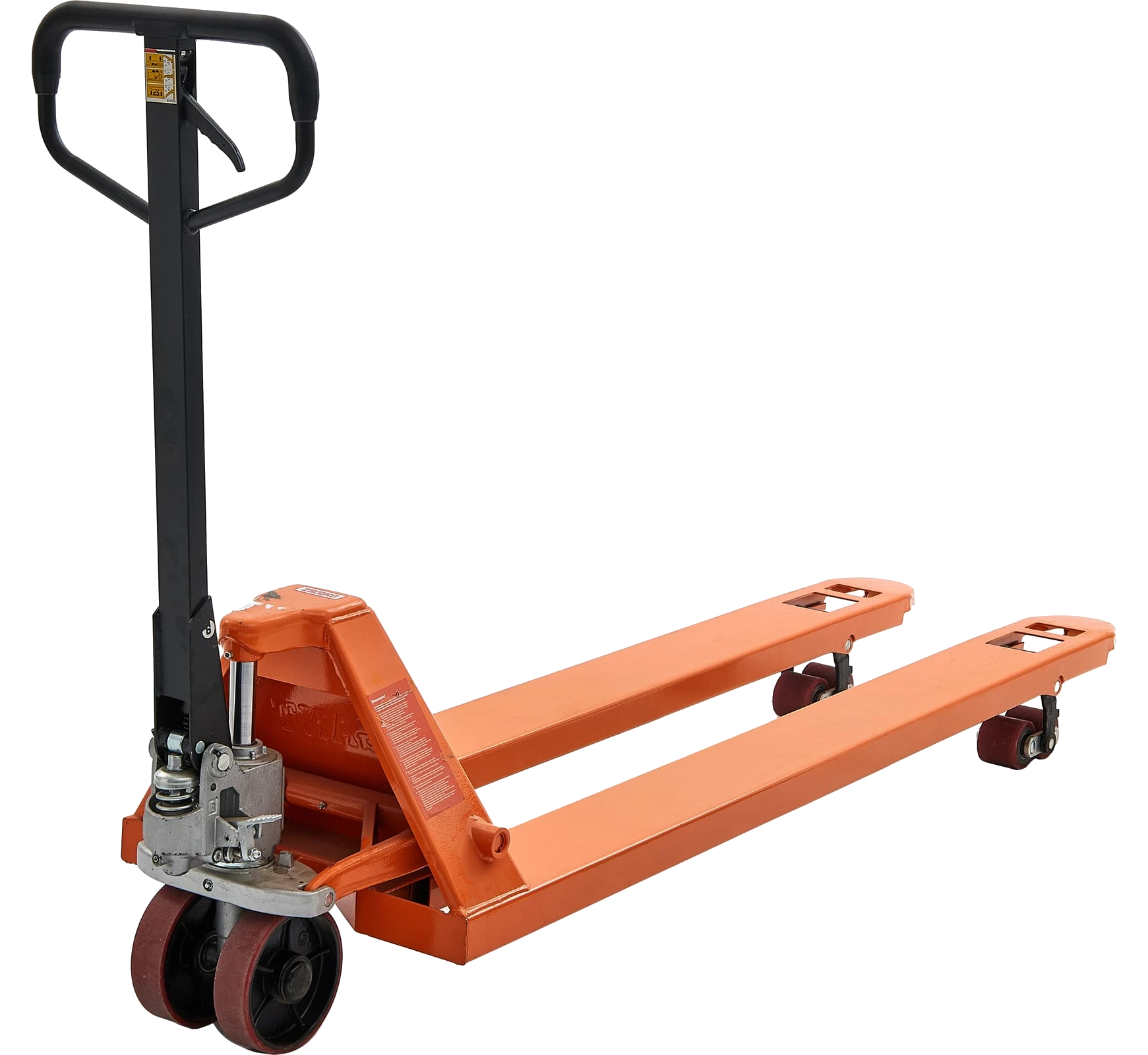 Hydraulic pallet truck 1800x550 mm, polyurethane wheels JHPT2500-1800-PO