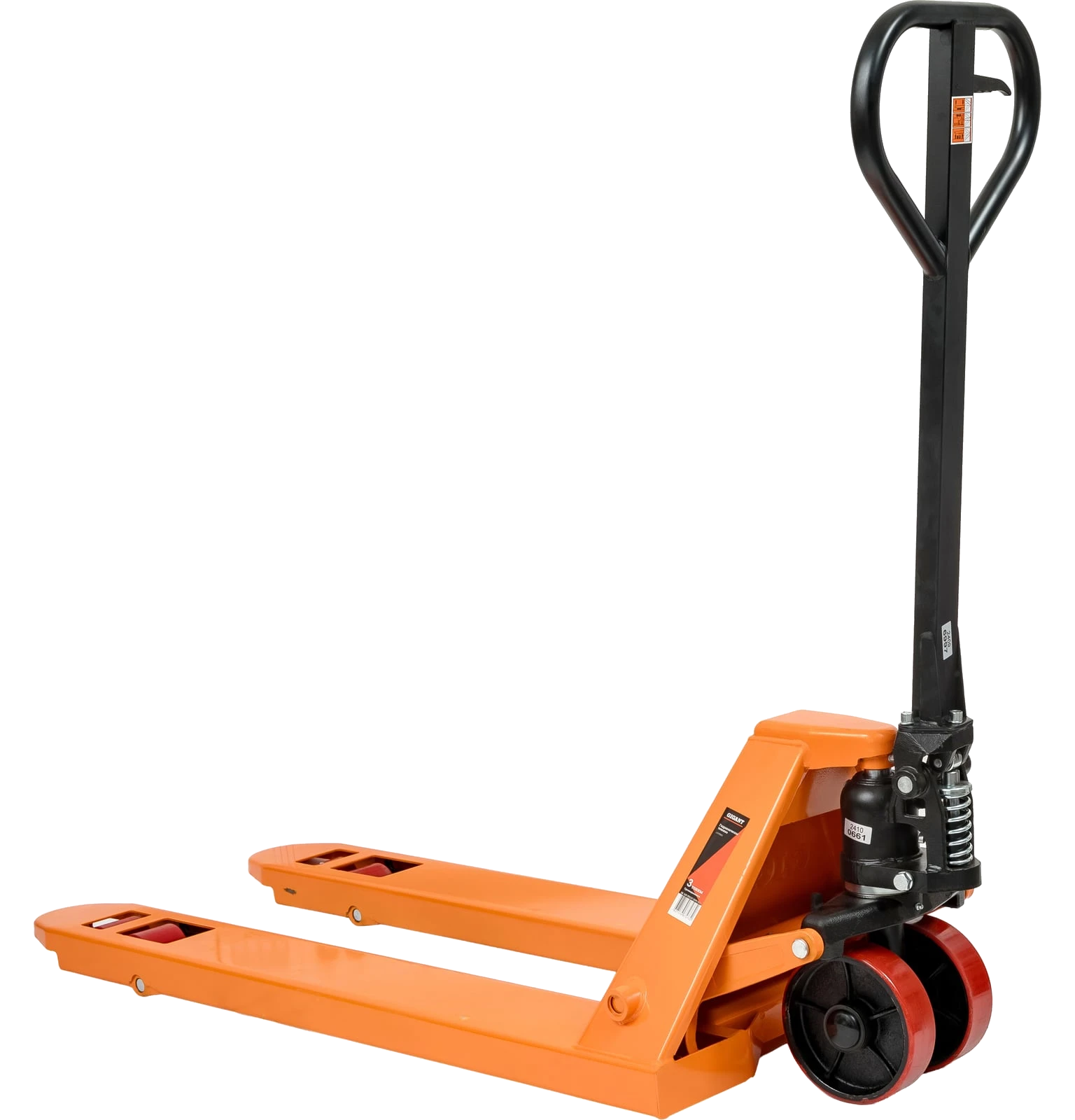 Hydraulic pallet truck 1150x550 mm, polyurethane wheels, 3 t JHPT3000-1150-PO