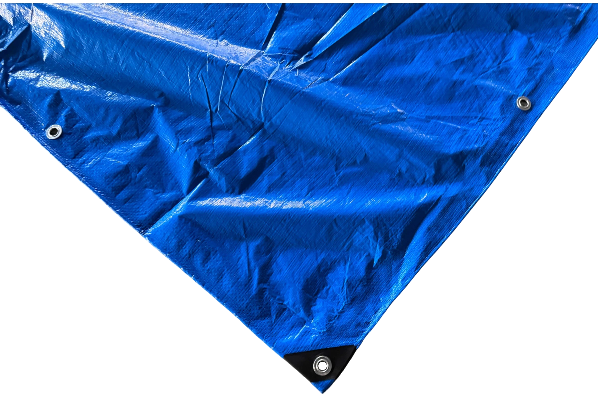 Tarpaulin (cover, banner) 3 x 6 m, 120 g/m² heavy-duty tarpaulin fabric, waterproof (construction cover, general-purpose), UV-stabilized, blue TENT-10