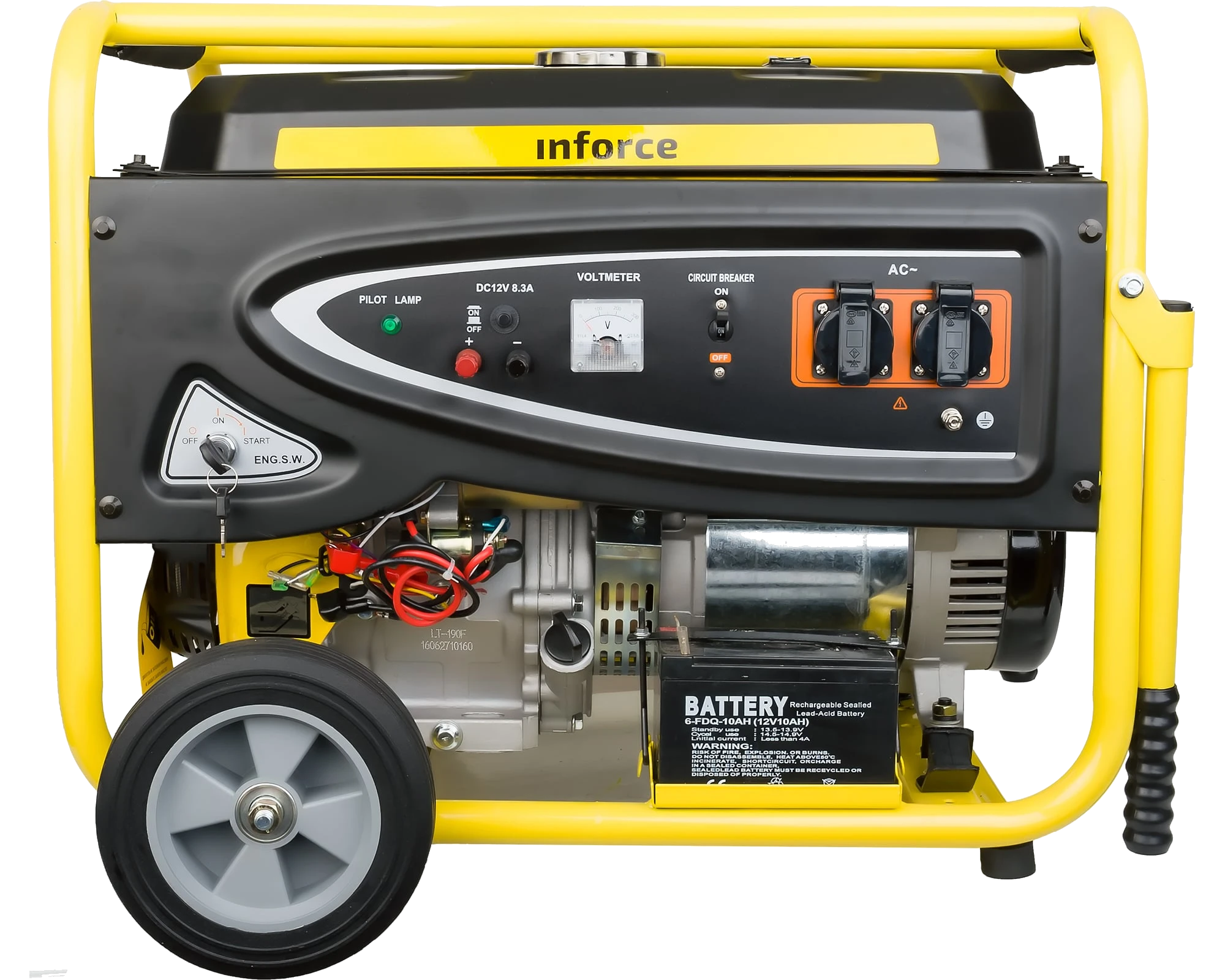 Petrol generator IN8000E 04-03-07