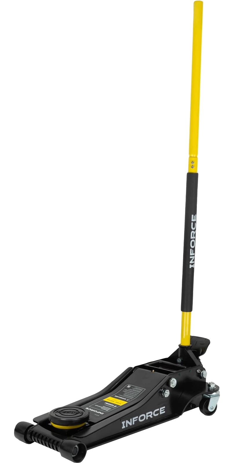Low-profile trolley jack 3 t, min. height 75 mm, max. lift 505 mm 08-08-75