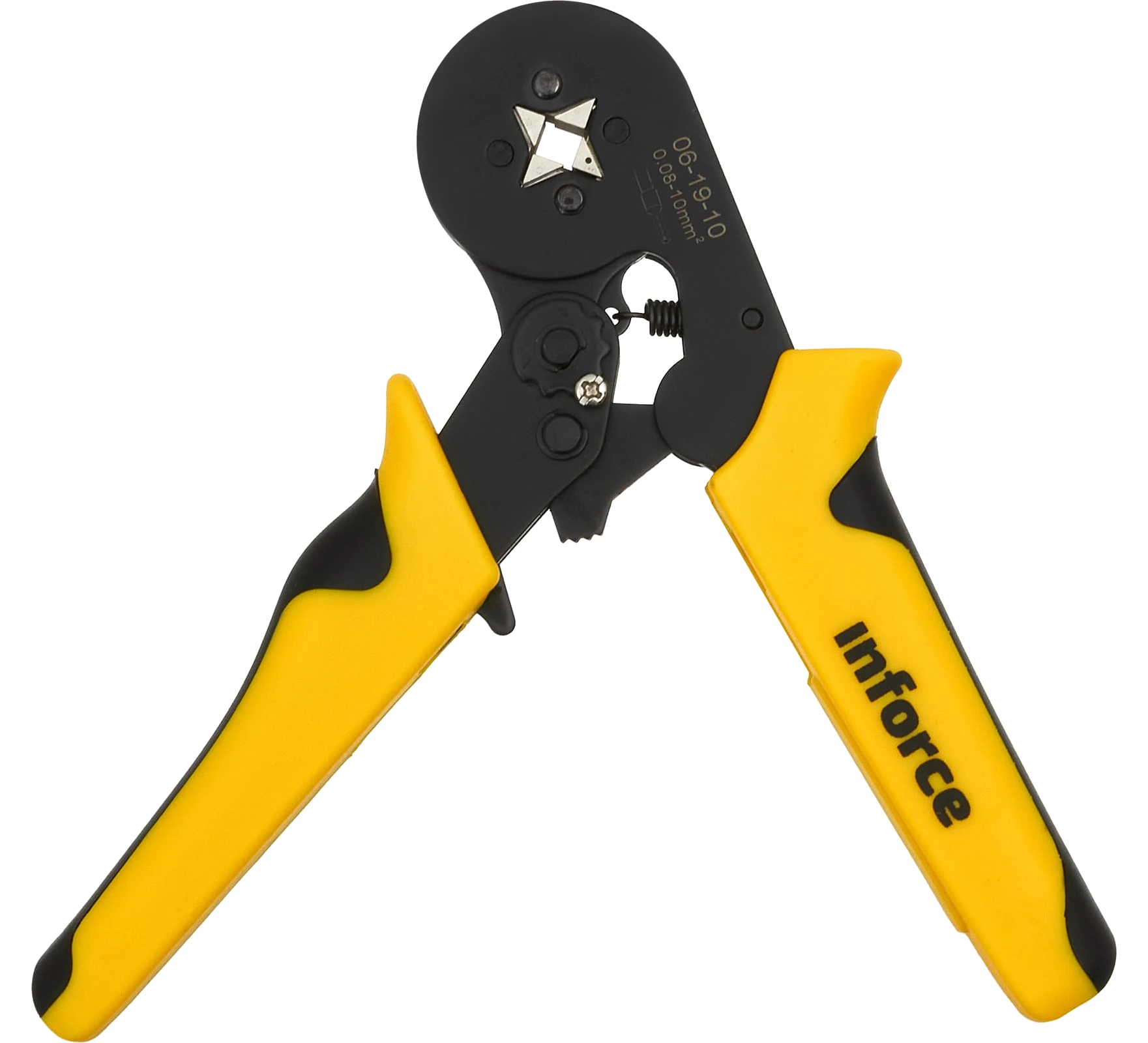Square crimping pliers 0.08-10 mm² 06-19-10