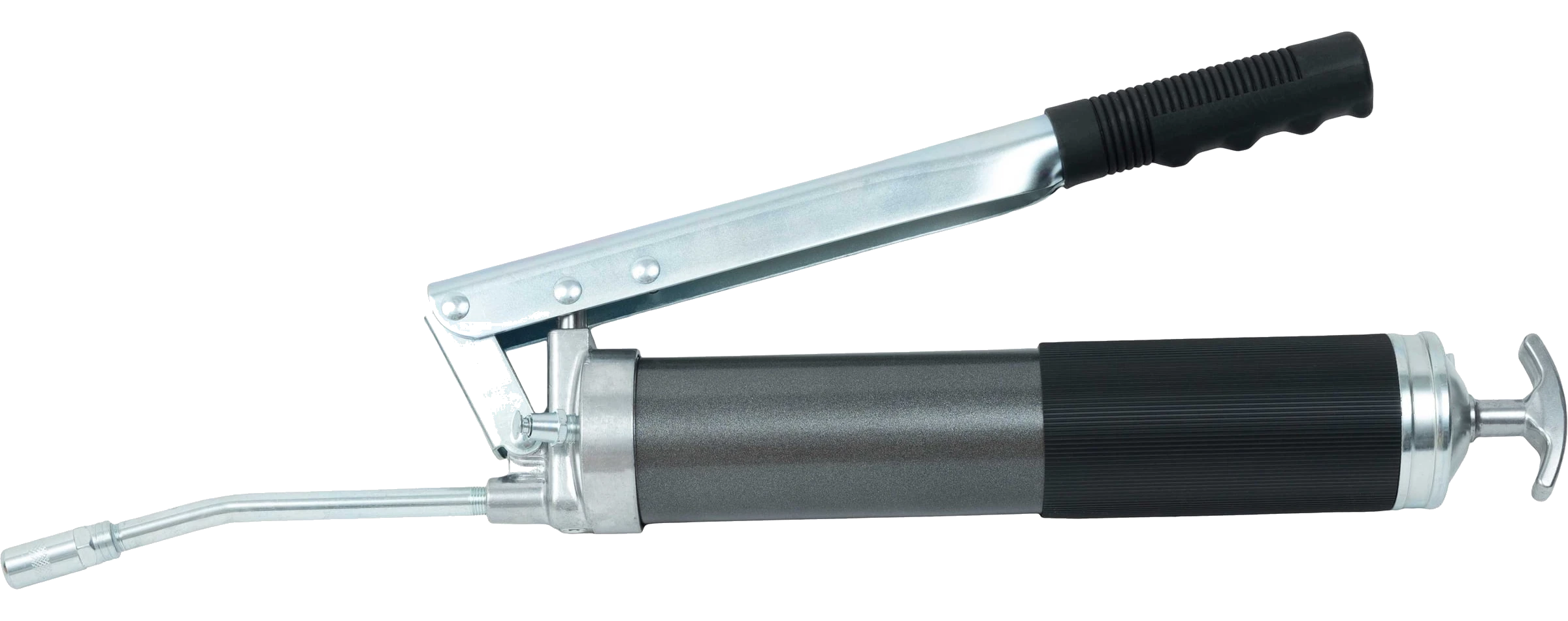 Professional plunger grease gun with quick-release coupler (hose + tube), 400 cc 08-09-20